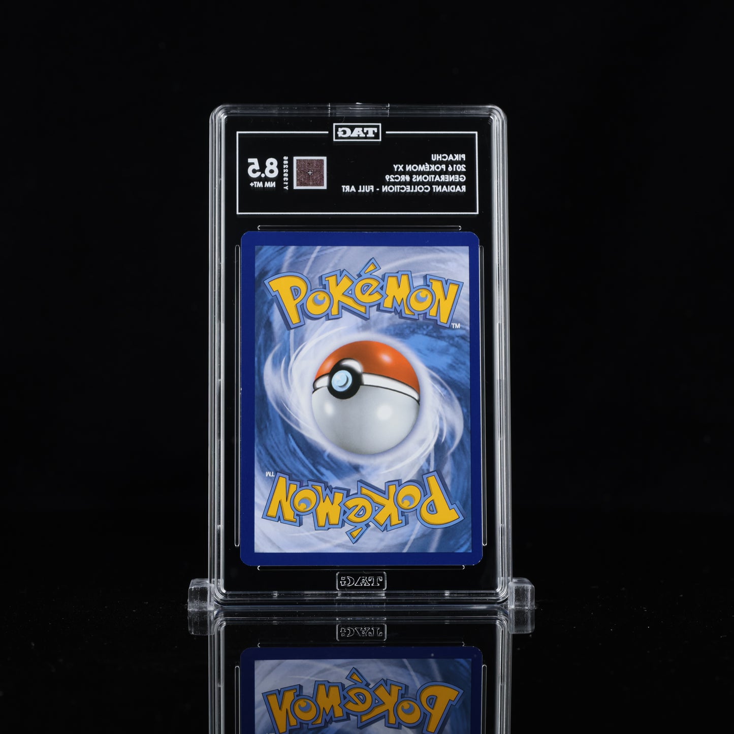 TAG 8.5 2016 POKÉMON XY #RC29 GENERATIONS RADIANT COLLECTION PIKACHU - PSA