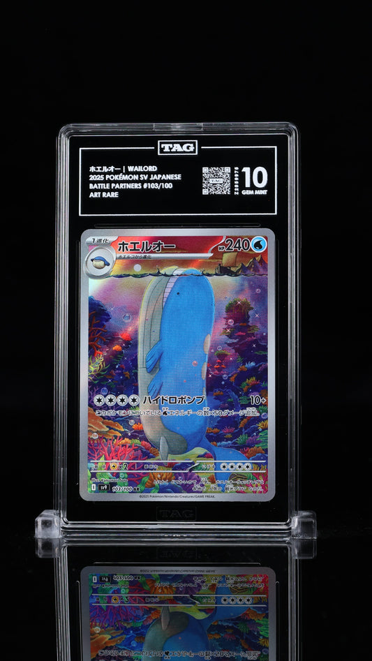 TAG 10 Wailord #103/100 2025 Battle Partners