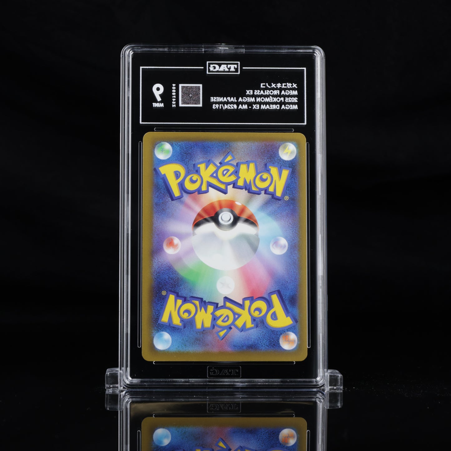 TAG 9 2025 POKÉMON MEGA JAPANESE #224/193 DREAM EX FROSLASS - PSA