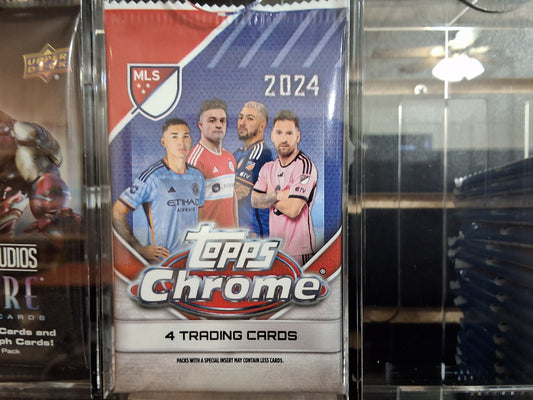 2024 Topps MLS Chrome Soccer Pack
