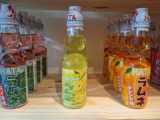 Yuzu Ramune Bottle